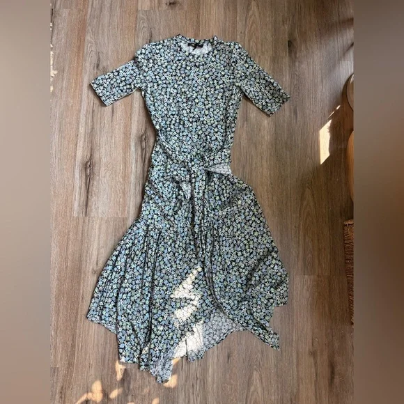 Maje Floral Print Dress - Picture 2 of 6